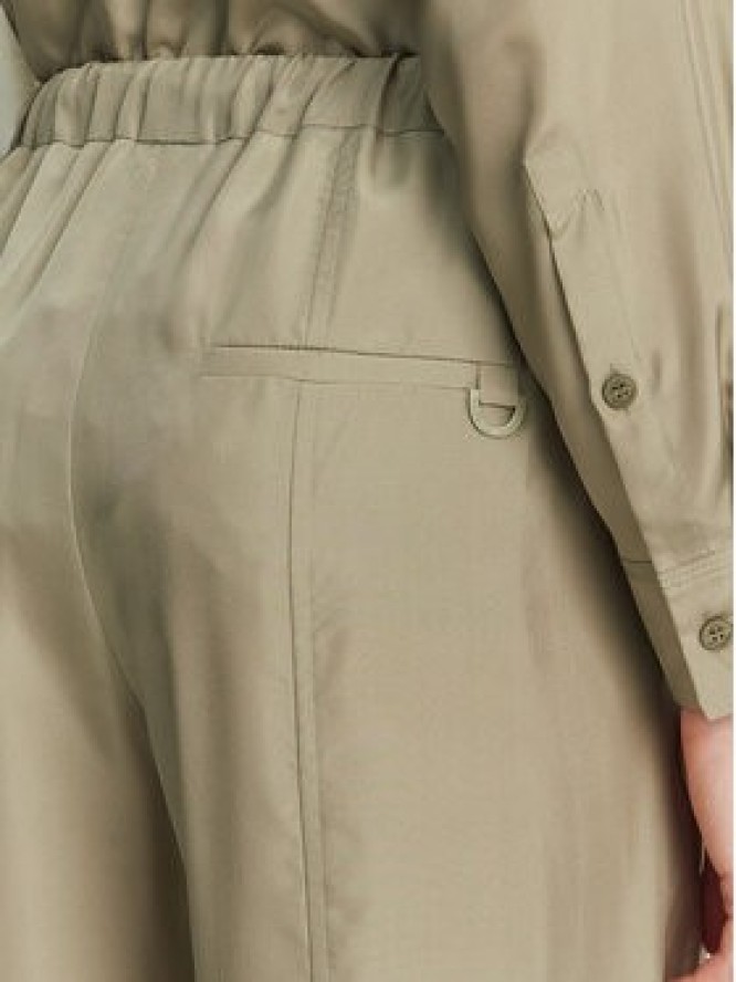 Marella Spodnie materiałowe Abetaia 2513131095 Zielony Relaxed Fit