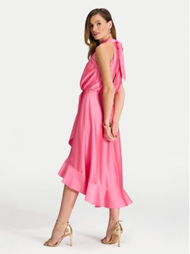 Swing Sukienka koktajlowa 5AH04500 Różowy Regular Fit