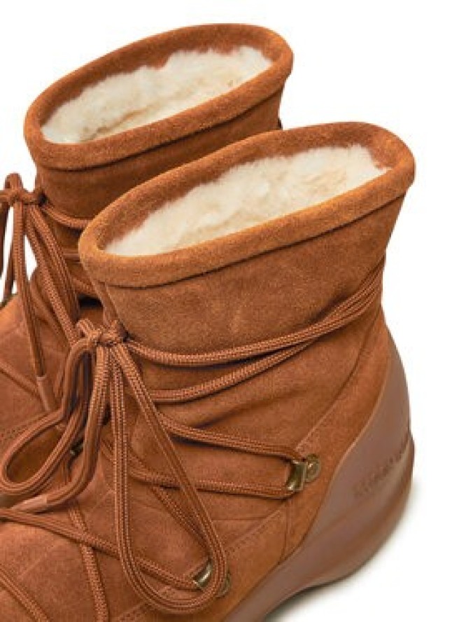 Moon Boot Śniegowce Luna Boot Suede 80D2480030 Brązowy
