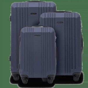 Komplet 3 walizek Wings KESTREL DARK BLUE