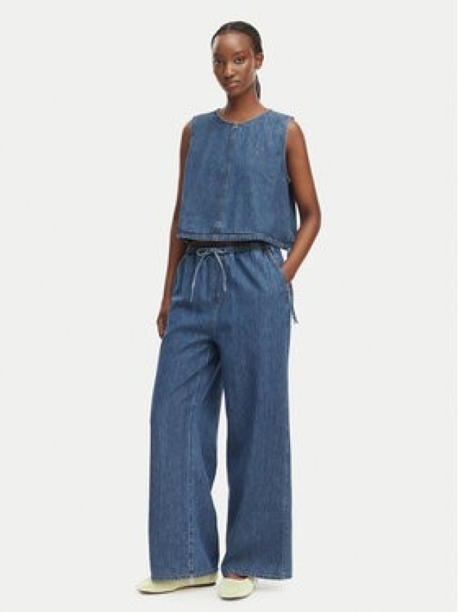 Tommy Jeans Jeansy DW0DW23008 Niebieski Wide Leg