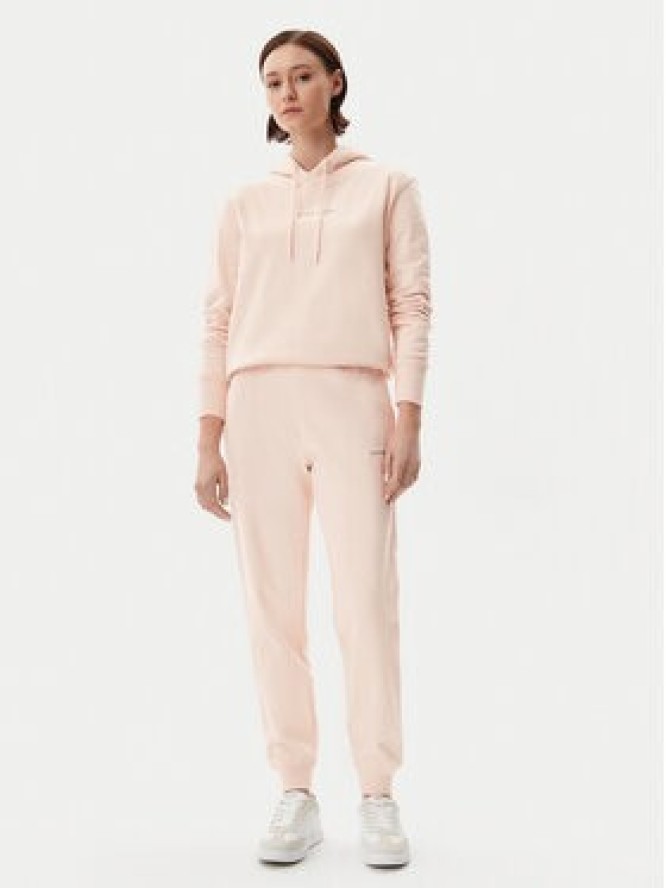 Calvin Klein Jeans Bluza Monologo J20J225358 Różowy Regular Fit