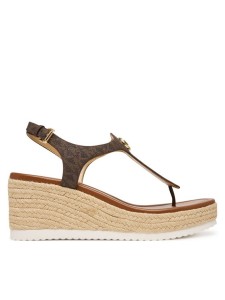 MICHAEL Michael Kors Espadryle Val Thong Wedge 40S6VAMS1B Brązowy