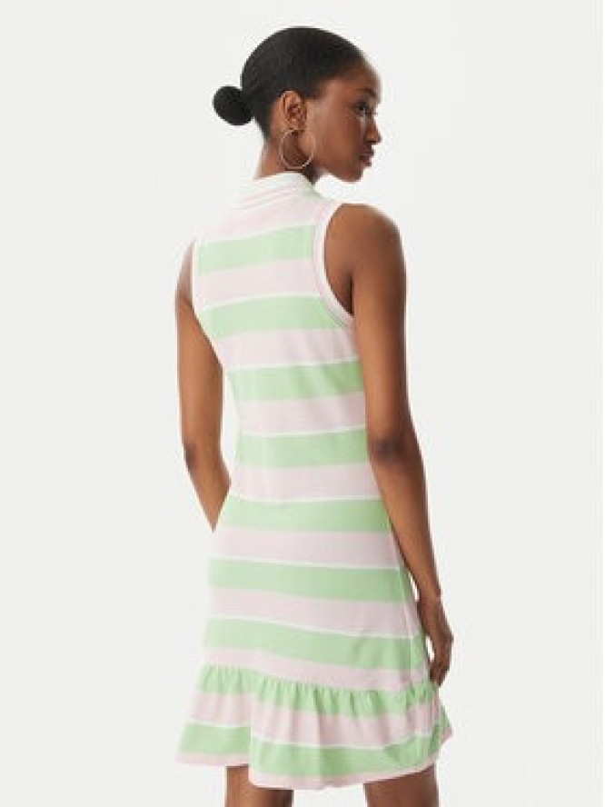 Juicy Couture Sukienka letnia Juicy Peplum JCGED126016 Zielony Regular Fit