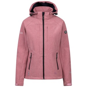Trespass Fryatt - Damska kurtka softshell Light Mulberry Marl