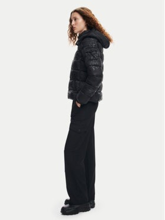 Desigual Kurtka zimowa Drammen 24WWEWBM Czarny Regular Fit