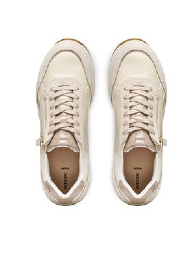 Geox Sneakersy D Bulmya D65NQB 05422 C5322 Beżowy
