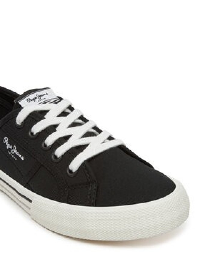 Pepe Jeans Tenisówki Brady Basic W PLS31287 Czarny