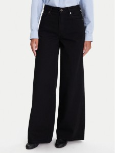 Tommy Hilfiger Jeansy 70's WW0WW48254 Czarny Wide Leg