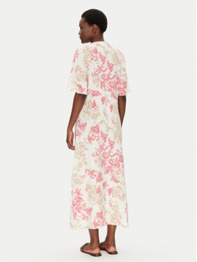 Fransa Sukienka letnia 20615458 Écru Regular Fit