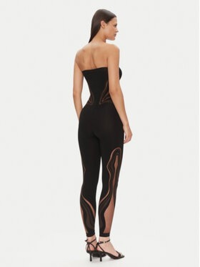 Wolford Kombinezon Venus 57177 Czarny Slim Fit