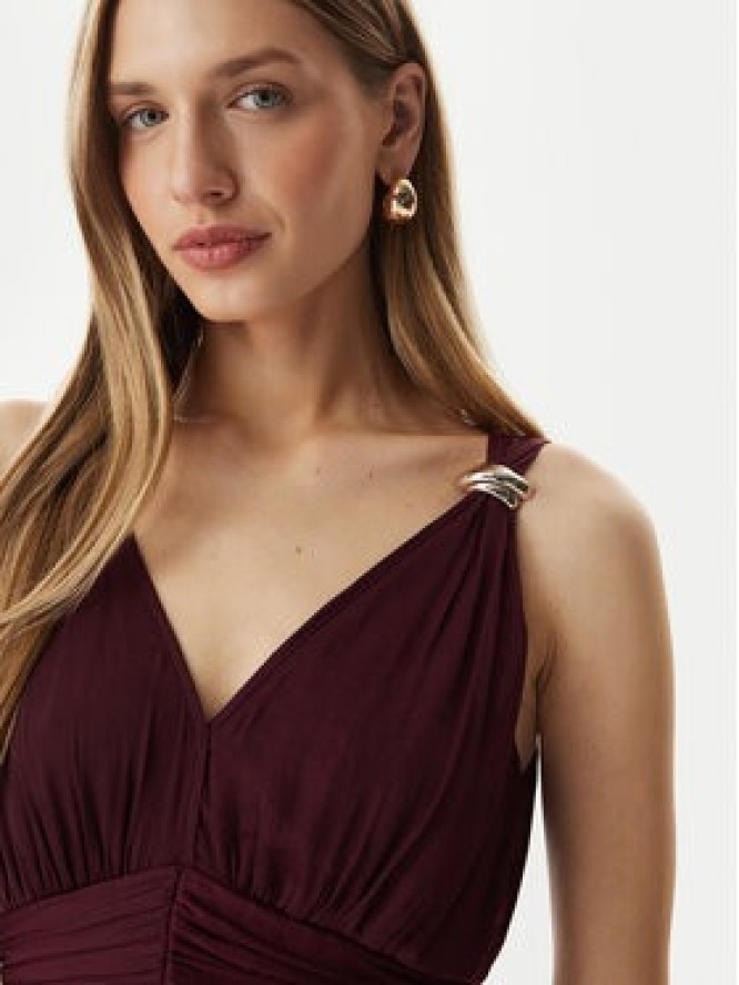 Morgan Sukienka wieczorowa 261-RLOUNA Bordowy Regular Fit