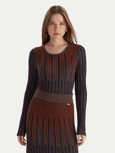 Fracomina Sweter FS25WT7007K558Q7 Kolorowy Slim Fit