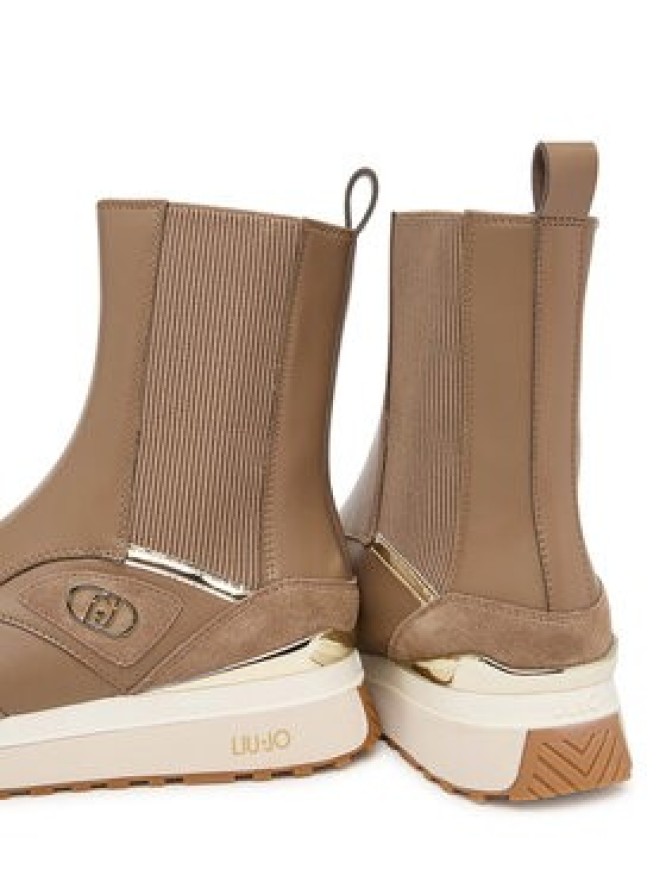 Liu Jo Sneakersy Maxi Wonder 104 BF6071 P0304 Brązowy