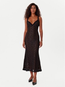 Bardot Sukienka koktajlowa Alegra Stretch Lace 59964DB Czarny Regular Fit