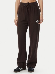 adidas Spodnie dresowe Essentials IA4437 Brązowy Loose Fit