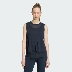 Koszulka bez rękawów Soft Lux Sheer