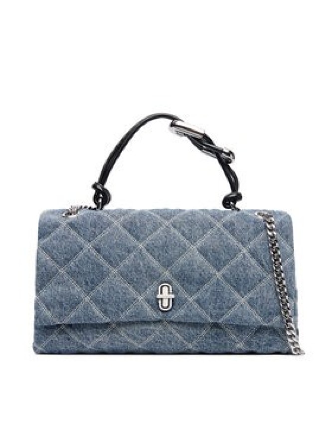 Marc Jacobs Torebka The Quilted Denim Dual Convertible 2P5HCR019H03 Niebieski