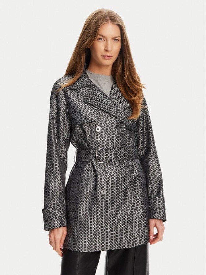 MICHAEL Michael Kors Trencz MT520IPHN8 Srebrny Regular Fit