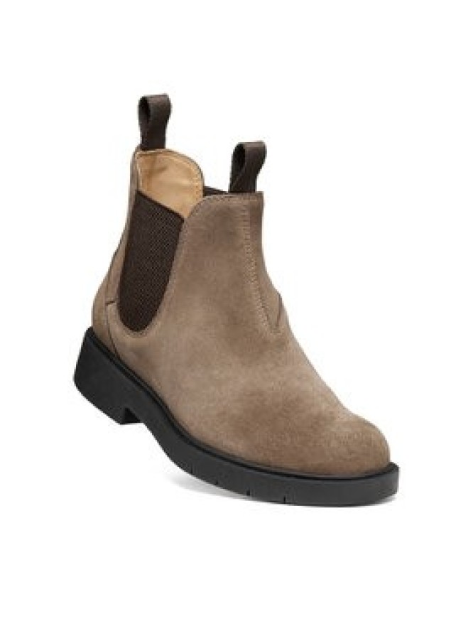 Geox Sztyblety D Spherica Ec1 B D66DKH 22 CQ66K Beżowy ciemny