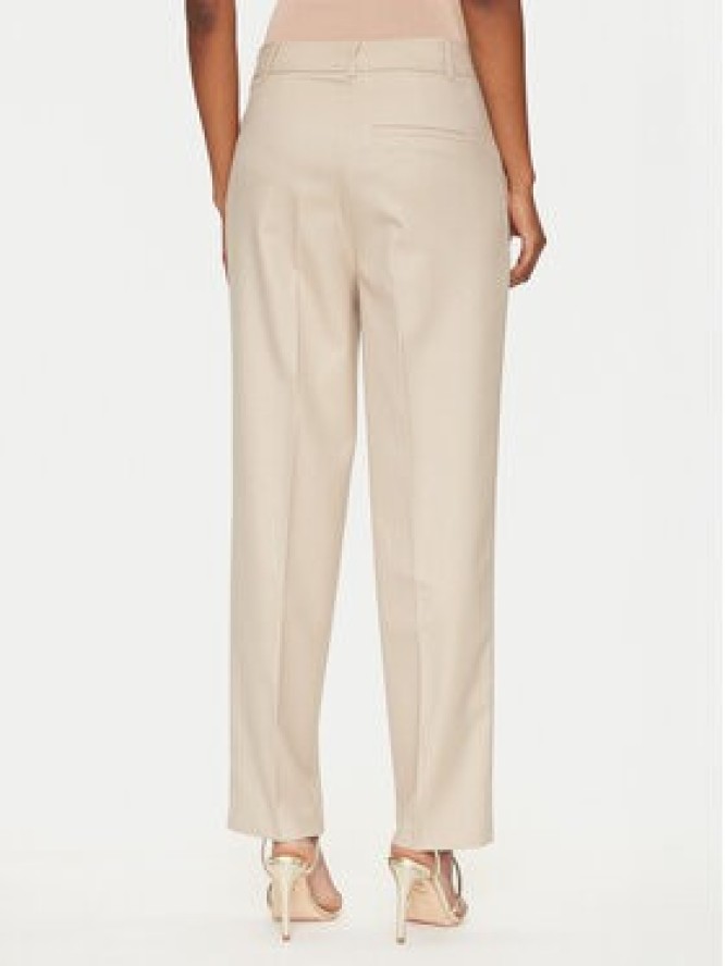 Morgan Spodnie materiałowe 251-PLUX.F Beżowy Straight Fit