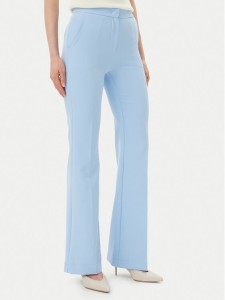 Maryley Spodnie materiałowe 25EB587/43MA Błękitny Regular Fit