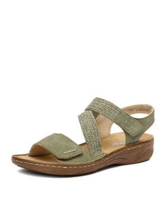 Rieker Sandały CEO-V2862-52 Zielony