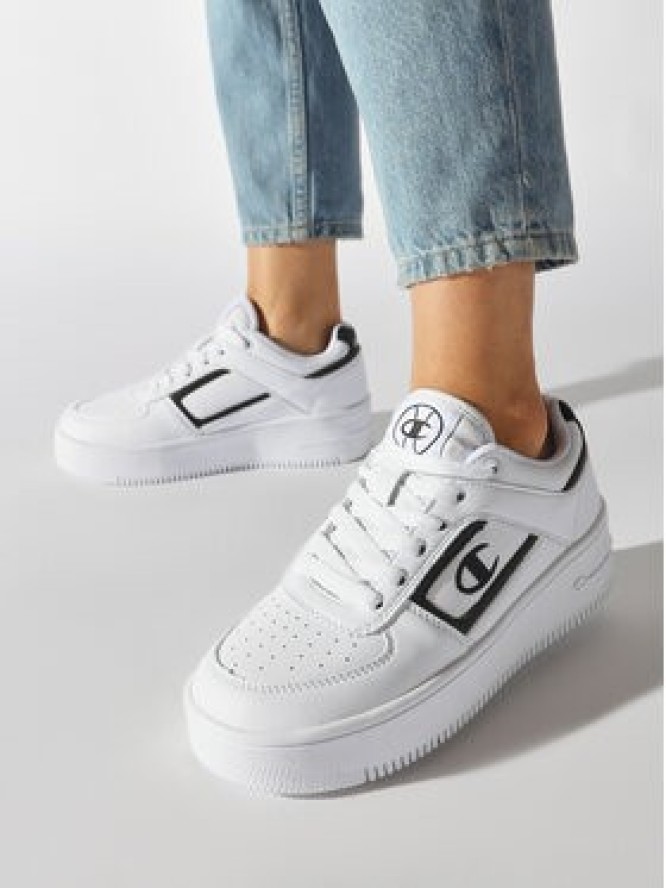 Champion Sneakersy Foul Play Plat Element Bs Low Cut Shoe S11594-WW001 Biały