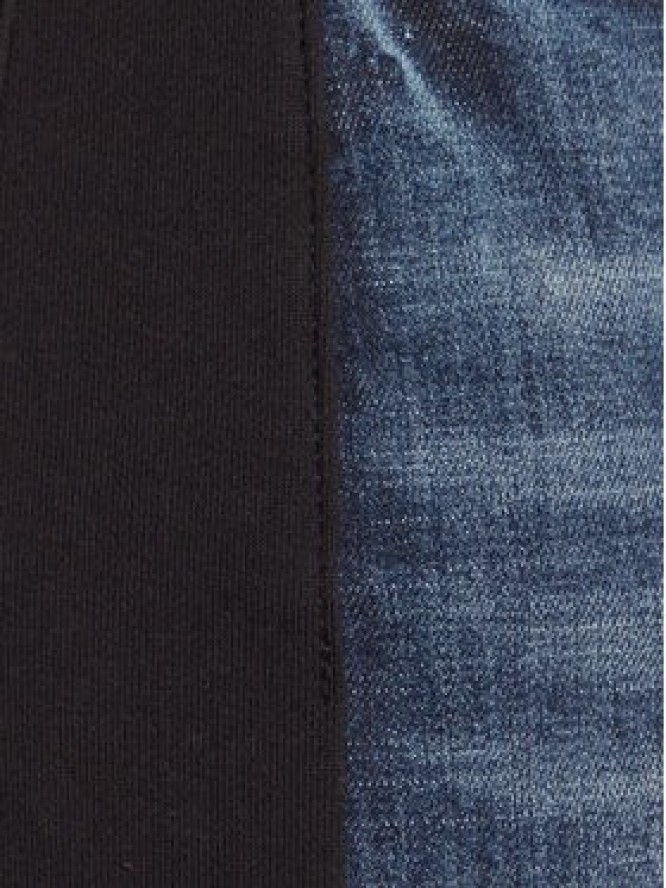 Desigual Jeansy Twist 25WWDD14 Granatowy Wide Leg