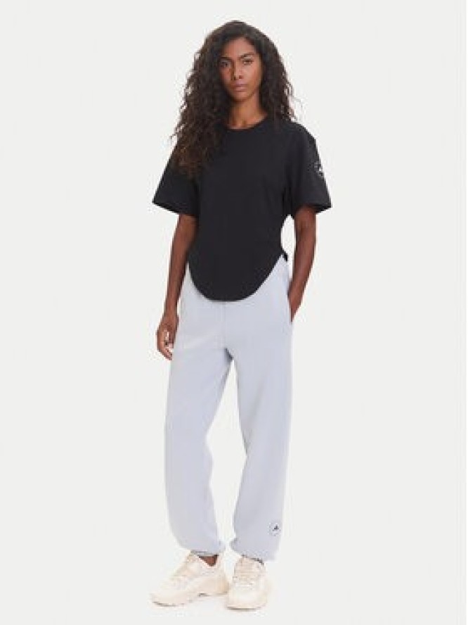 adidas by Stella McCartney Spodnie dresowe JX6777 Szary Loose Fit