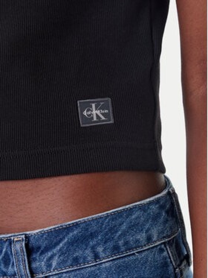 Calvin Klein Jeans T-Shirt LV047C910G Czarny Regular Fit