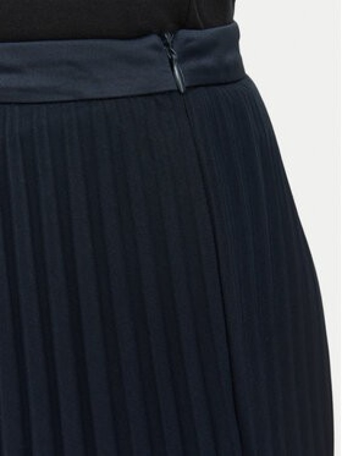 BOSS Spódnica plisowana Vennyta 50562785 Granatowy Regular Fit