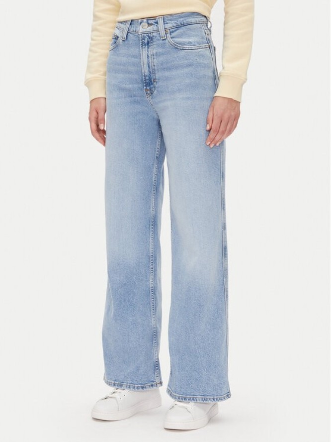 Tommy Jeans Jeansy Claire Hr Wd Bi0112 Co DW0DW20583 Niebieski Regular Fit