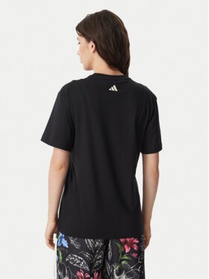adidas T-Shirt Fram Rio Graphic KR02801 Czarny Regular Fit