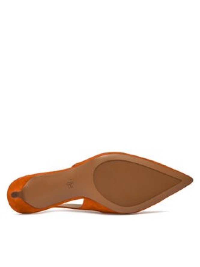 LAUREN RALPH LAUREN Czółenka Lolah II 802959263003 Pomarańczowy