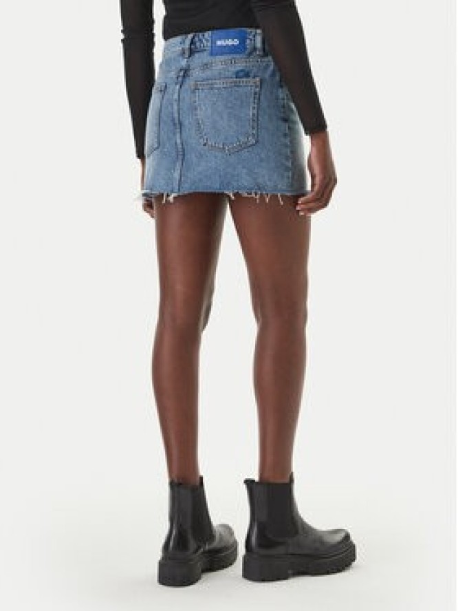 HUGO Spódnica jeansowa Galanie 50561137 Niebieski Regular Fit