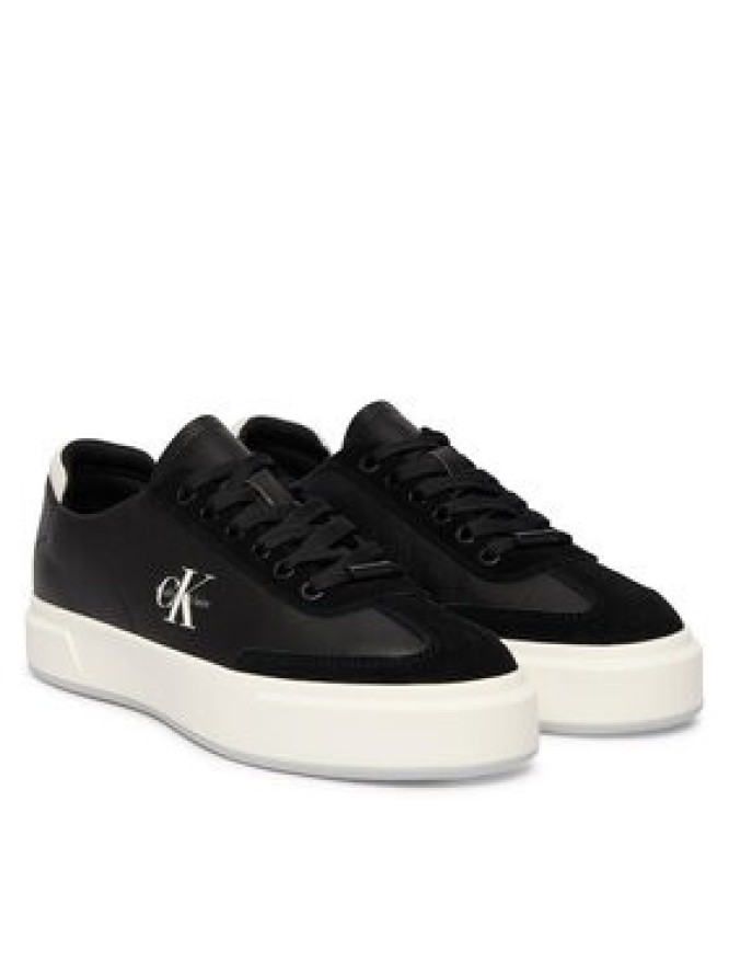 Calvin Klein Sneakersy Basket Cups Lup Wt Lth Su HW0HW02984 Czarny