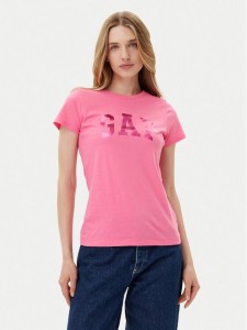 Gap T-Shirt 776775-04 Różowy Regular Fit