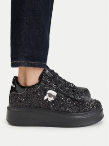 KARL LAGERFELD Sneakersy KL63531N Czarny
