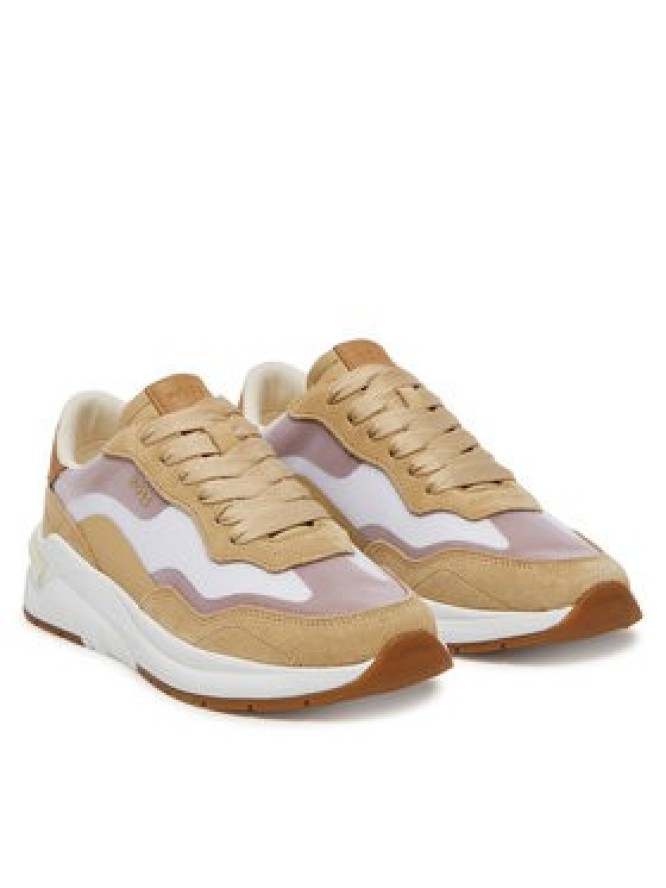 BOSS Sneakersy Skylar Runn 50541617 Beżowy