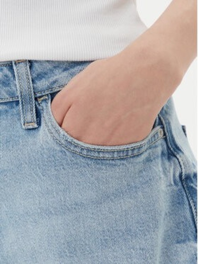 Guess Szorty jeansowe W5GD1A D4K30 Niebieski Regular Fit