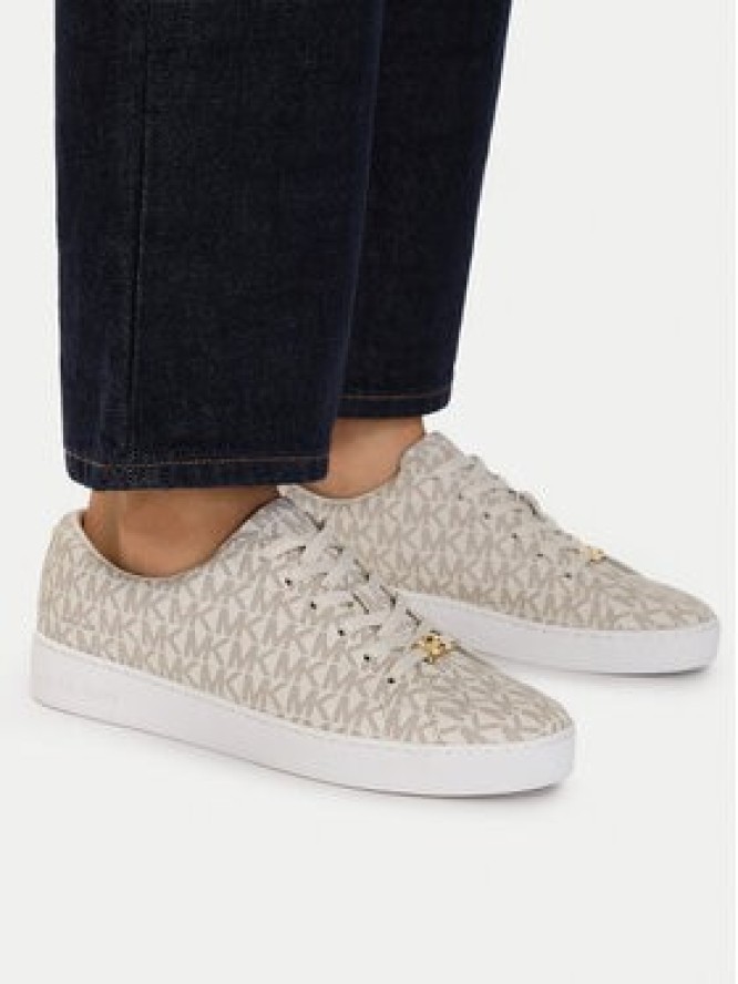 MICHAEL Michael Kors Sneakersy Keaton Lace Up 43R4KTFS1B Écru
