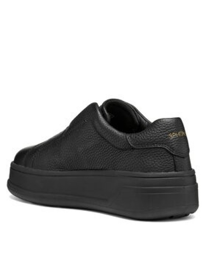 Geox Sneakersy D Spherica Ecub-2 D65WVE 46 C9999 Czarny