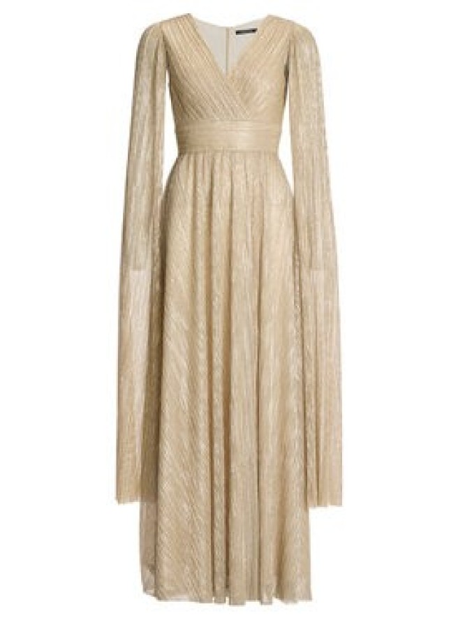 Swing Sukienka wieczorowa 5AK09700 Złoty Regular Fit