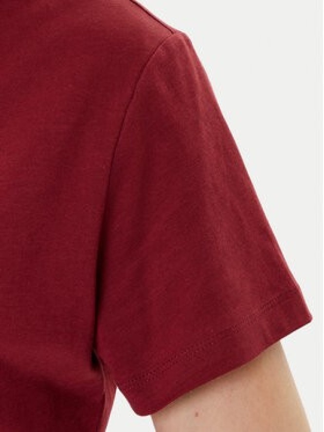 BOSS T-Shirt C_Esogo_3 50545288 Bordowy Regular Fit