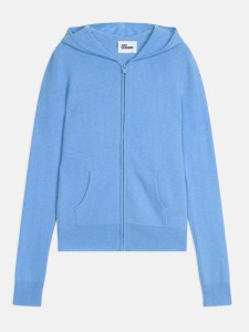 Just Cashmere Kaszmirowy kardigan "Debbie" w kolorze błękitnym rozmiar: M