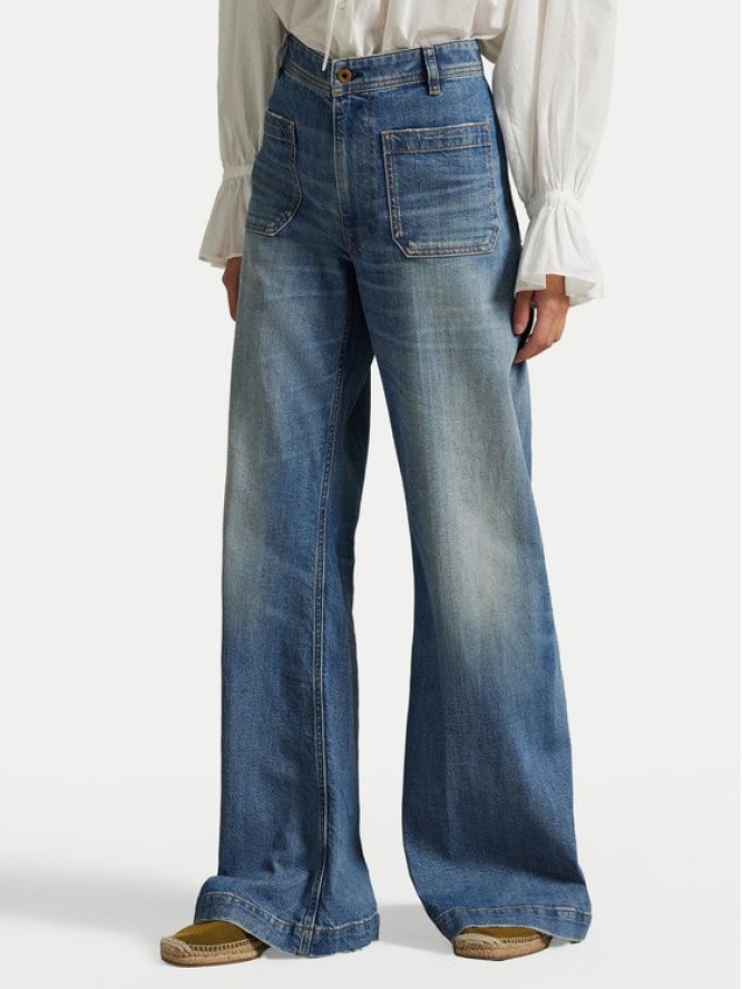 Polo Ralph Lauren Jeansy 211A96155001 Niebieski Regular Fit