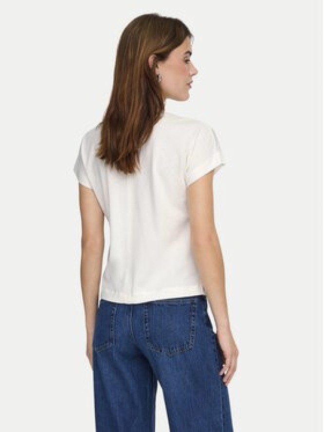 ONLY T-Shirt Erica 15308926 Biały Oversize