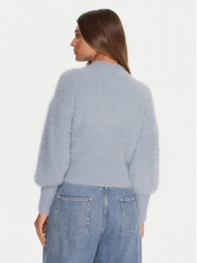 Guess Sweter W4BR25 Z3BH0 Niebieski Regular Fit