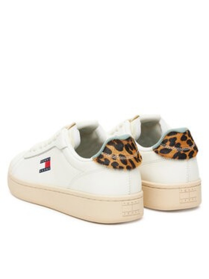 Tommy Jeans Sneakersy Archive '98 Leopard EN0EN02909 Biały